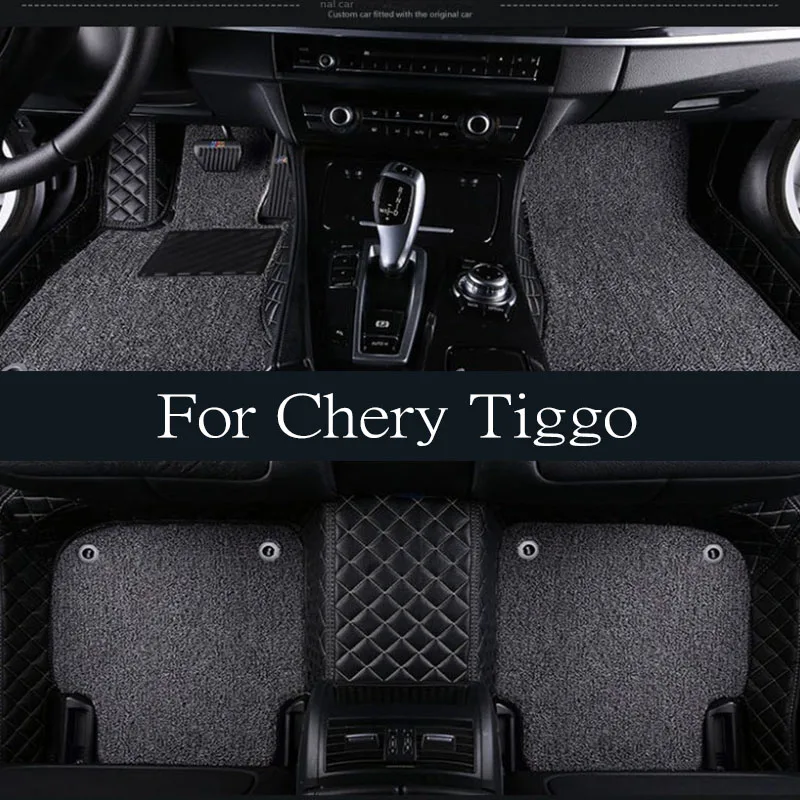 

Car Floor Mat for Chery Tiggo 5x 4 Pro 2018~2023 2019 2020 2021 Part Foot Panel TPE Liner Carpet Pad Custom Cover Rug Accessorie