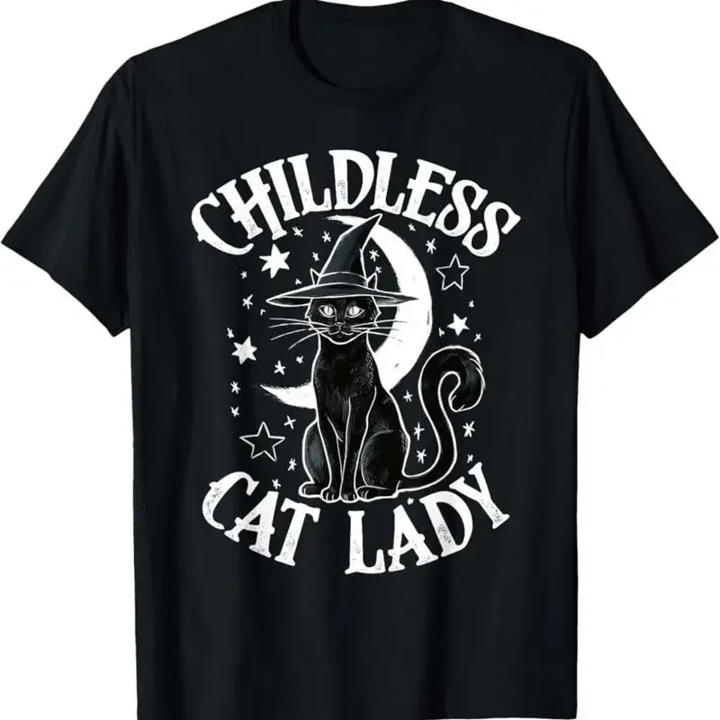 Childless Cat Lady Halloween Costume Kamala 2024 T Shirt