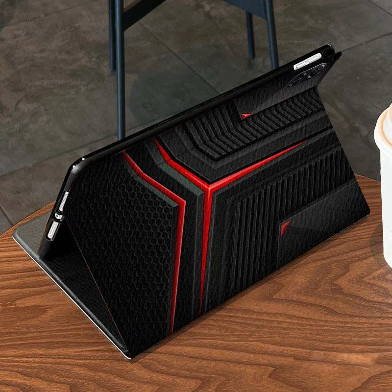 حافظة كمبيوتر لوحي فاخرة من ألياف الكربون لهاتف Huawei MediaPad 3 12 Air SE M6 M5 Lite Pro 10.4 10.8 11 11.5 12.6 13.2 بوصة 5G