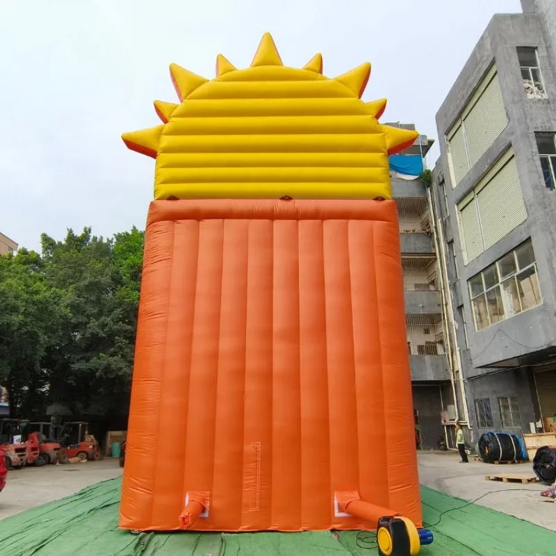 Toboggan gonflable géant