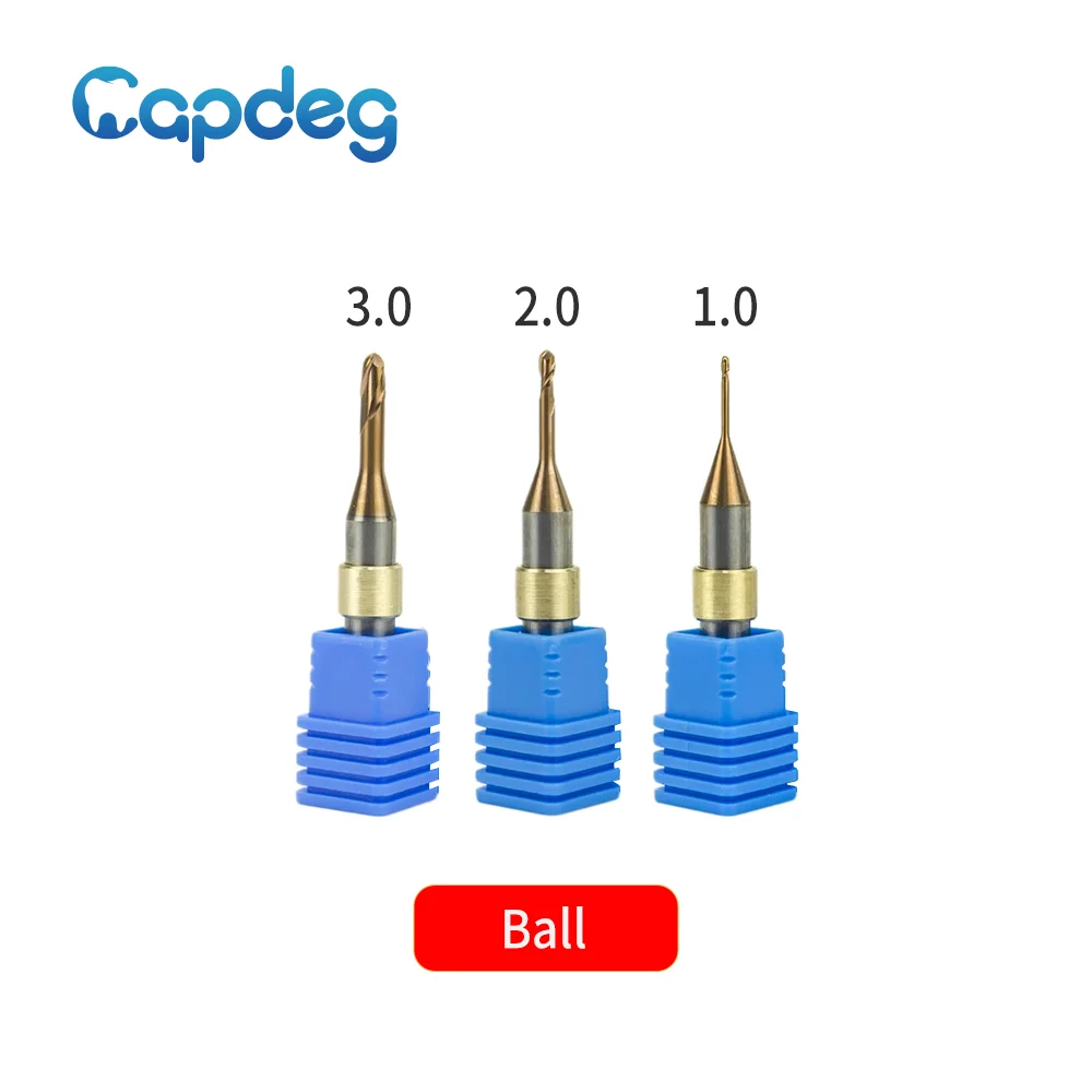 XTCera-Xmill-600 Compatible CADCAM Metal Milling Burs Titanium/Cocr Cutting Tools L40 for Laboratory Use