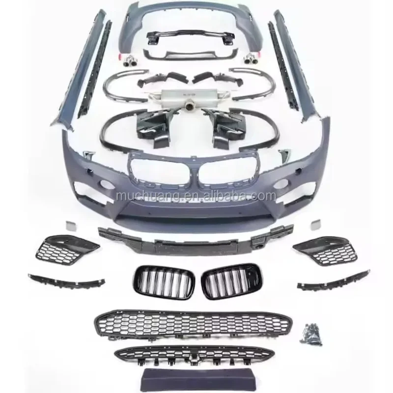 

For X5 F15 Body Kit Upgrade X5 M Style Body Parts for 2013-2018Cars IncludingFront Bumpers Side Skirt Fenders Rear Lip Tips