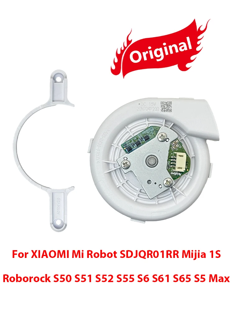 Original-Lüftermotor für XIAOMI Mi Robot SDJQR01RR Mijia 1s Roborock S50 S51 S52 S55 S6 S61 S65 S5 Max Staubsauger-Zubehör