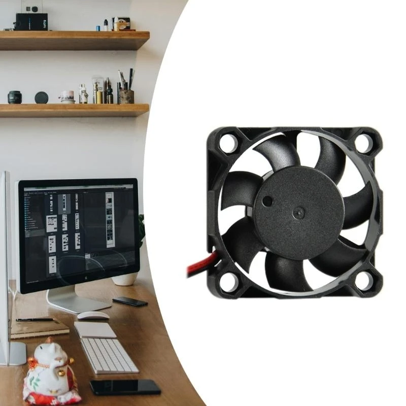 

4 см DC5V 12V 4010 40 мм 40x40x10 мм охлаждающий вентилятор 3D-принтер вентилятор видеокарты