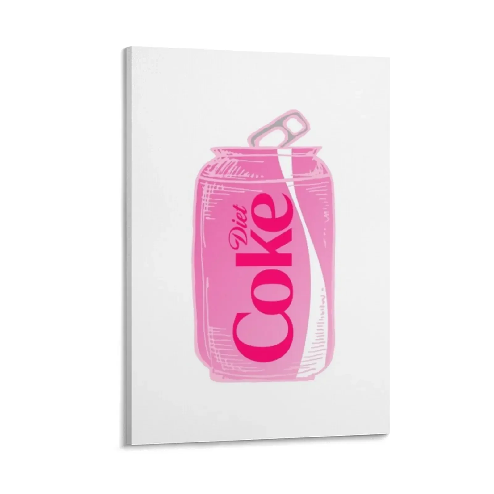 

pink soda can Canvas Painting room decors aesthetic decoration aesthetic anime Decorative prints wall painting