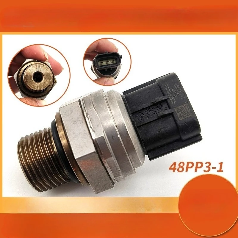 

Excavator parts Hitachi Sumitomo Case Kobelco 4HK1/6HK1 engine high pressure common rail pressure sensor