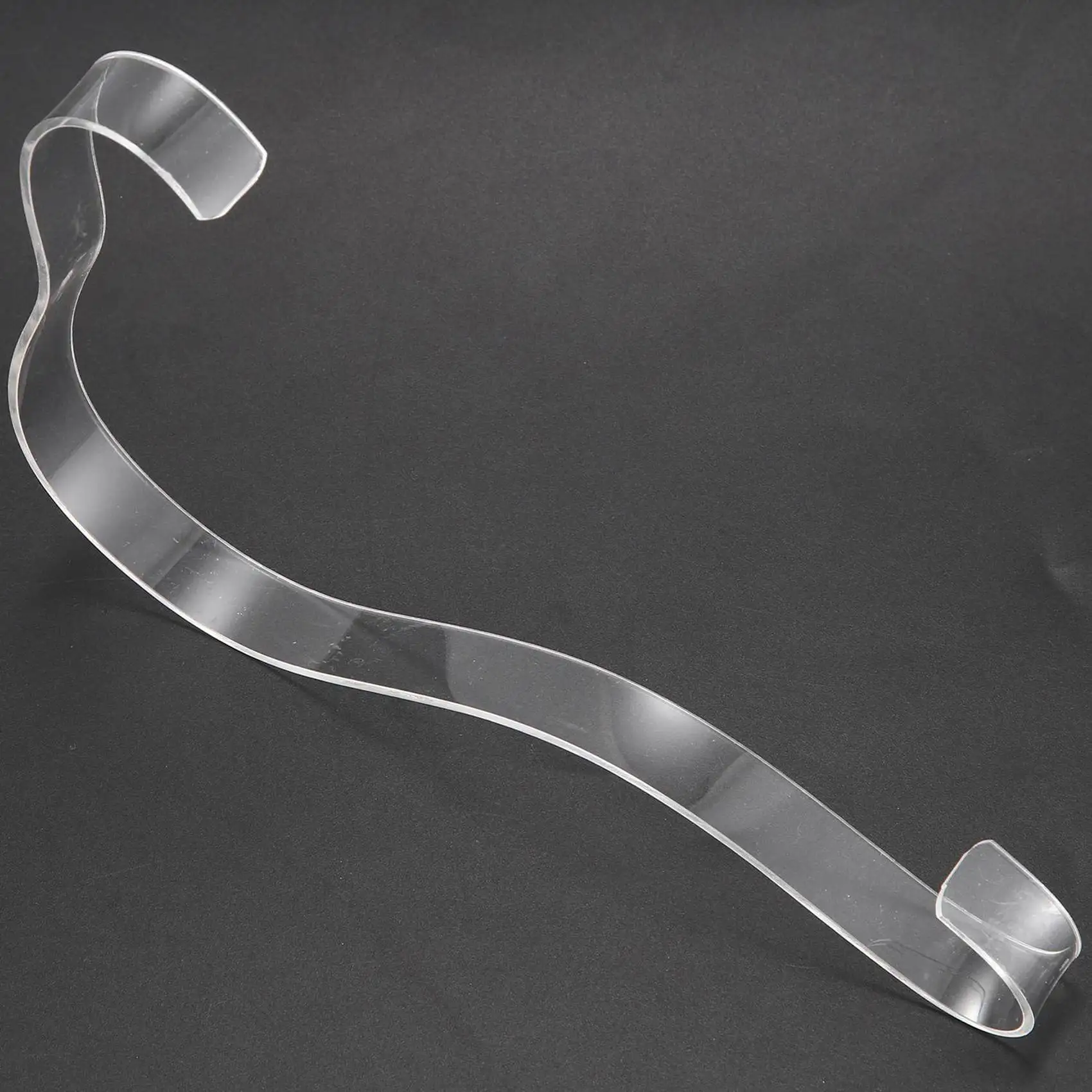 

AT33 20Pcs Fashion Clear Elastic Plastic Women's Sandals Show Holder Shoe Display Stand Rack