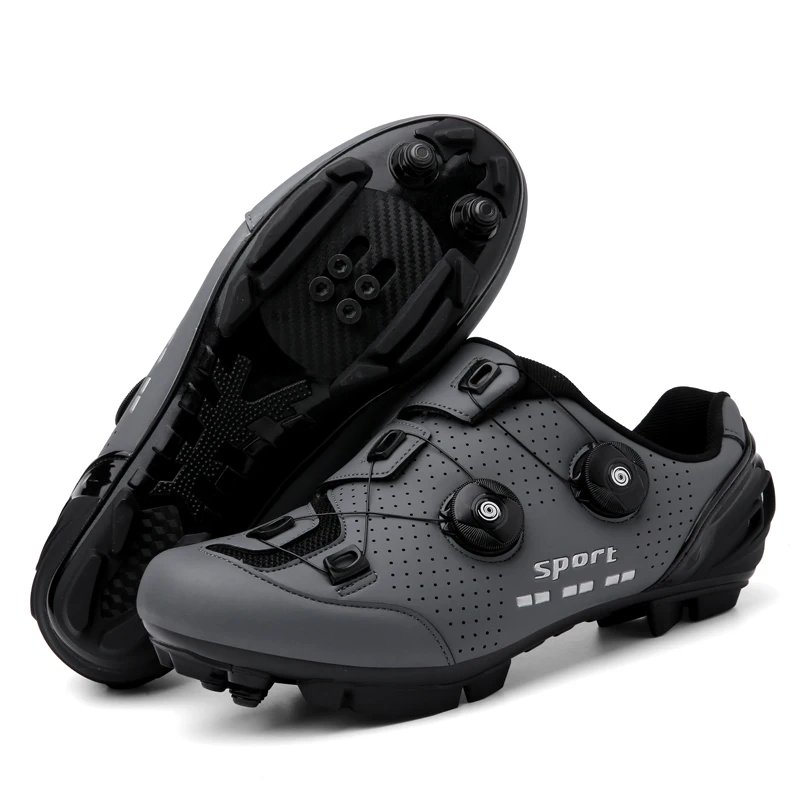 

Men's Women's MTB Pedal Shoes Road Cycling Boots mtb Professional Cycling Sneakers Breathable Cleat Slip Resistant Self-Locking