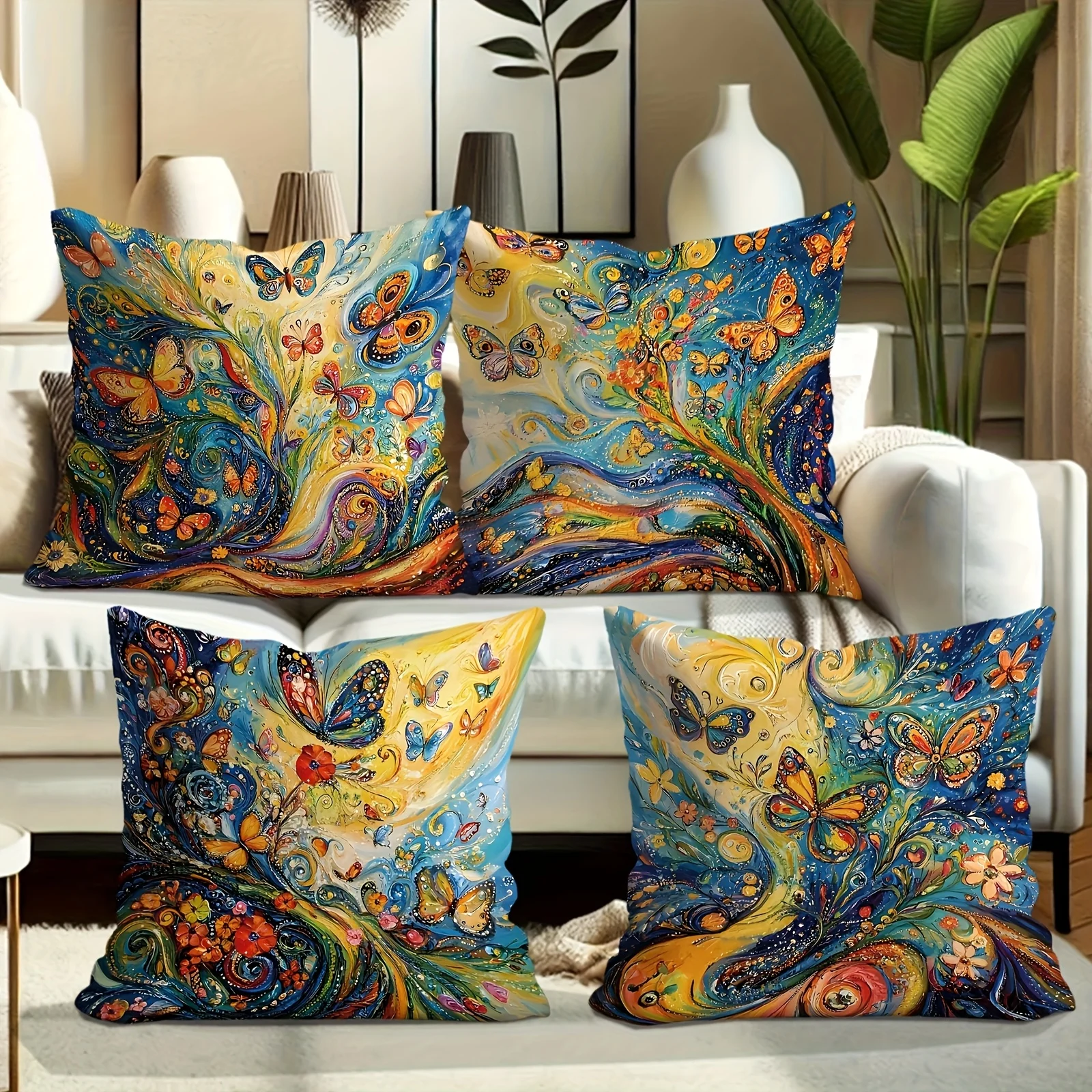 4 Fundas CojíN Con … - image