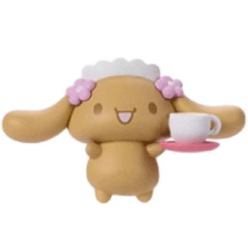 Cartoon Cute Cinnamoroll Action Figure Dolls Toys Sweet Cinnamoroll Anime Figures Collection Car Decoration Gifts for Kids Girls