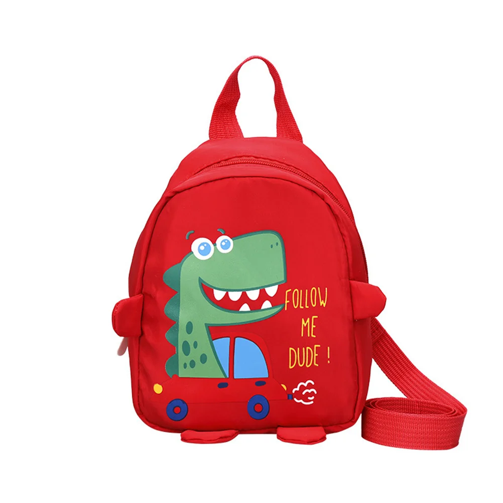 Cute Children Bag Cartoon Dinosaur Kids School Bags Kindergarten Preschool Outdoor Travel Backpack For Boys Girls Anti-Lost