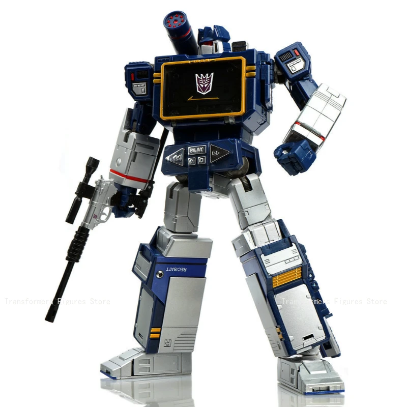 Na Stanie Masterpiece Transformer MP-13 Ko Soundwave G1 Figurka Filmowa Model Anime Akcja Robot Transformujący Zabawki Prezenty Festiwalowe