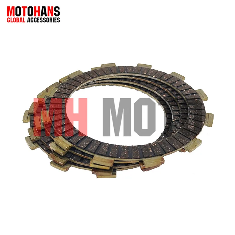 CLUTCH FRICTION PLATE 4PCS 12 TEETH FOR SUZUKI AX4 115 BEST125 GT125 - view 3