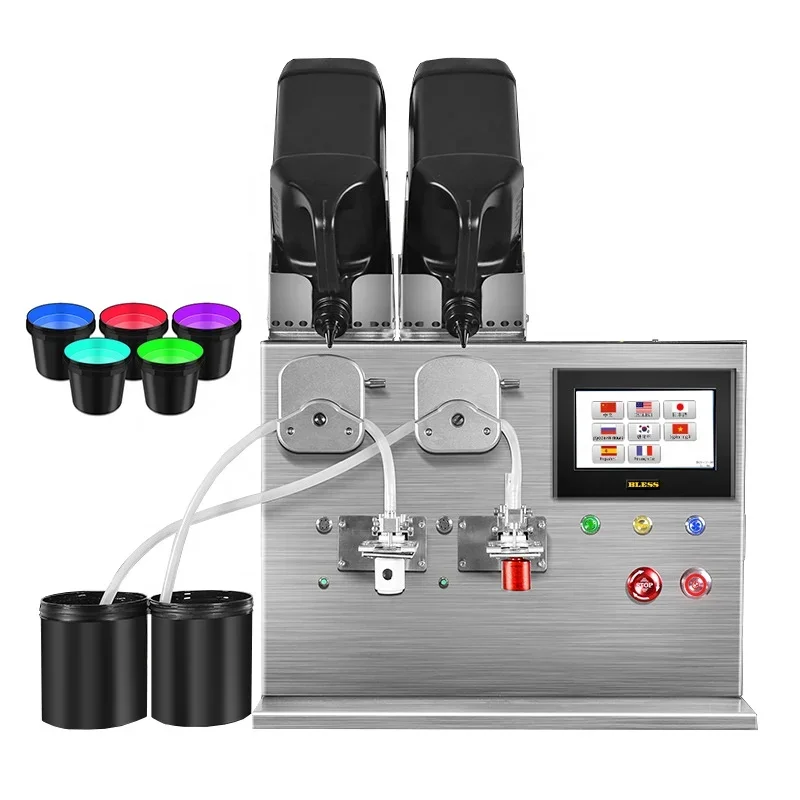 Easy to operation gel polish filler automatic nail enamel polish filling production line nail polish filling machine