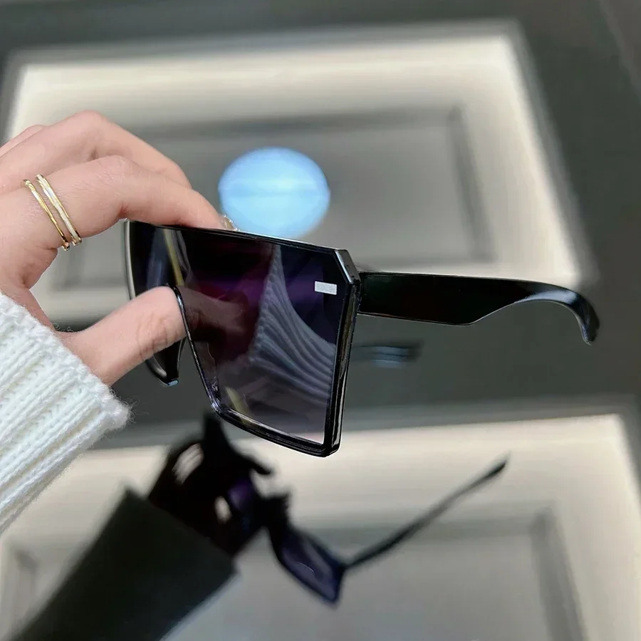 نظارات شمسية مربعة أنيقة للنساء والرجال نظارات كلاسيكية كلاسيكية على الموضة كاجوال Oculos أنثى ذكر #5