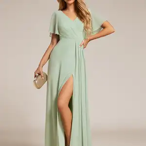 Nedime elbiselerinin en iyi 10 satışı nane yeşili-8 numara