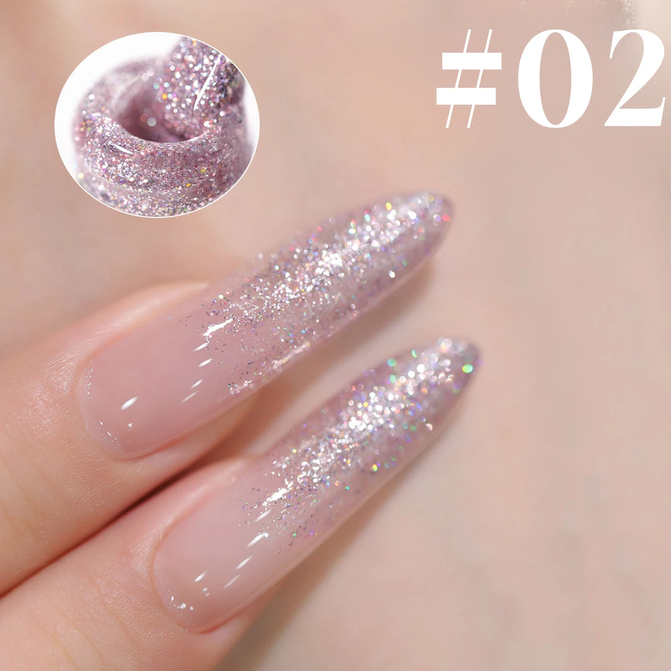 12ML 1PCS Crumble ชิ้น Starlight Super Flash Glitter เจลเล็บฤดูร้อนเล็บ Beach Essentials อุปกรณ์เล็บ