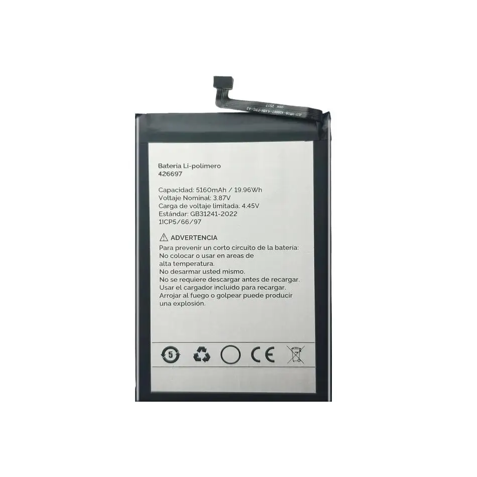 For Síragon 426697 5160mAh Robust Mobile Phone Battery Stable Power Supply