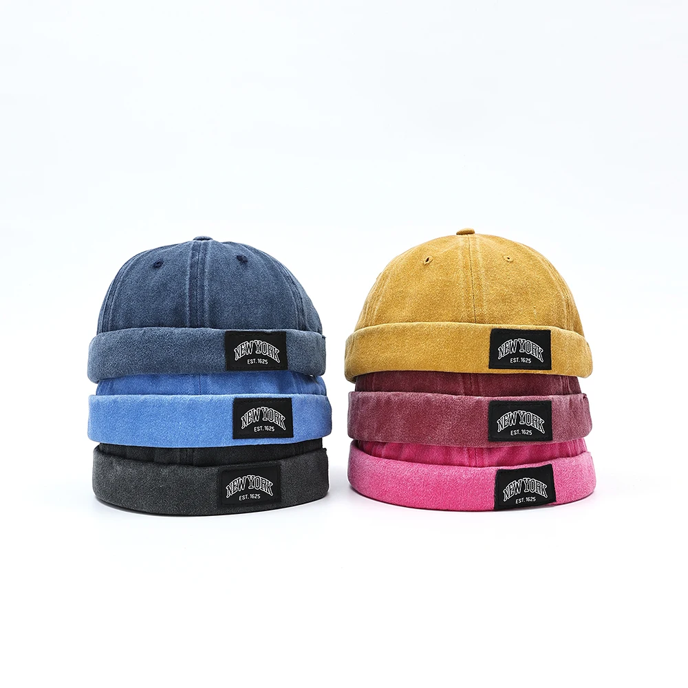 Classic Vintage Sailor Skullcap Brimless Hat