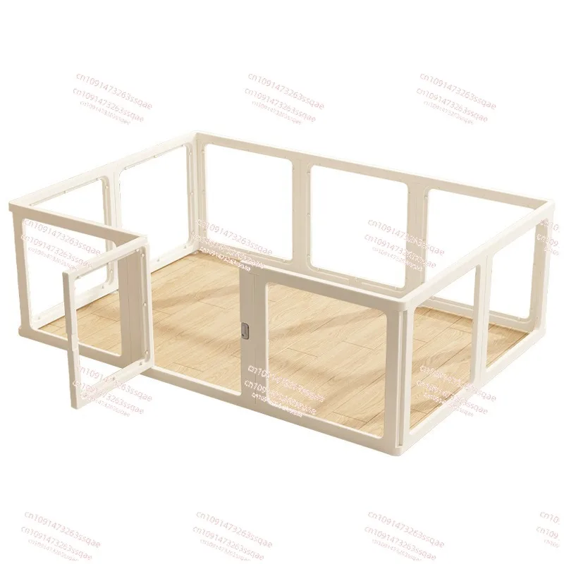 Pet dog fence fully transparent acrylic small dog indoor family dog house