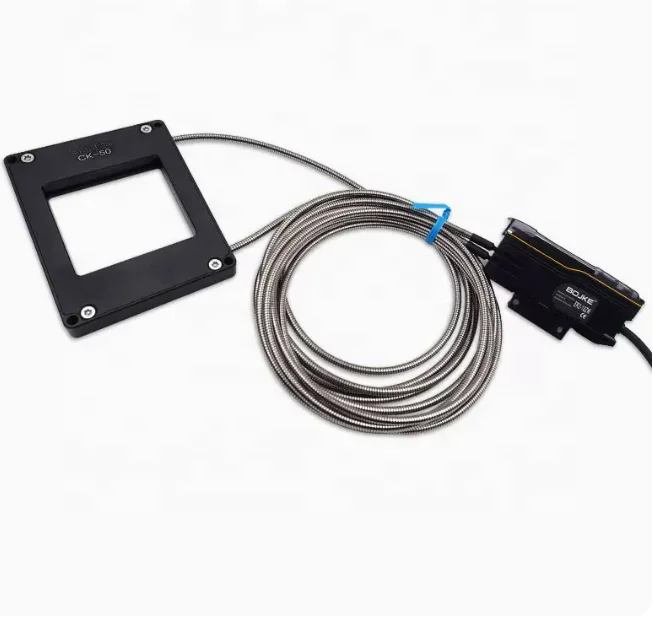Through-beam type universal optical passage confirmation sensor general recognition sensor head  window fiber optic sensor