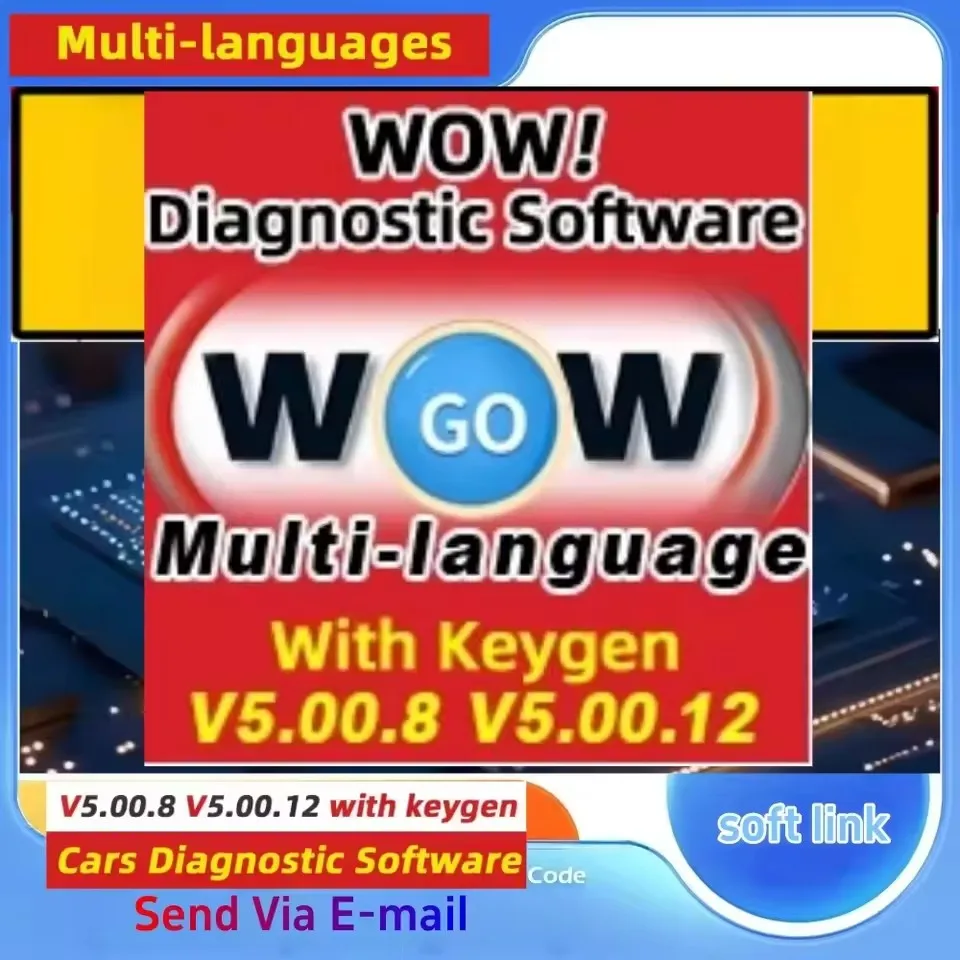 

2024 Hot W-ur-th WOW V5.00.12 WOW 5.00.8 R2 Software multilingüe con Keygen para herramienta de diagnóstico de coches multidiag