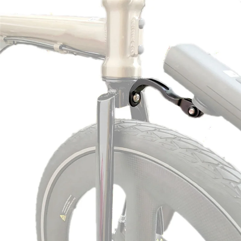 A66Z للطي دراجة الجبهة شوكة كتيفة المصباح دراجة مصباح تمديد قوس سبائك الألومنيوم تمديد تركيبات #2