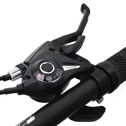 MTB Derailleurs Shift Brake Lever Combo With Inner Cables 3*7 21S 3*8 24 Speed Mountain Bicycle Cycling Accessories