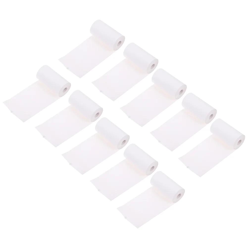 

10 Rolls 57x25mm Thermal Receipt Paper for Cash Register Pos Printer Supermarket Hotel Restaurant Clear Long Lasting