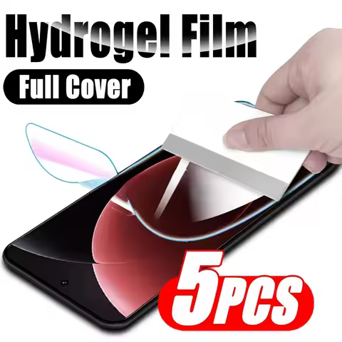 5PCS Hydrogel Film For Samsung Galaxy S25 Ultra S24 S23 FE A56 5G A55 5G S21 FE A05s S22 A53 5G A35 A05s A13 5G Screen Protector