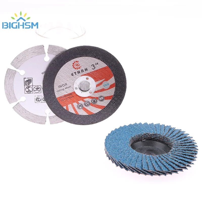 Disco de corte de 75mm para amoladora angular, hoja de sierra Circular de Metal, muela para cortar y pulir piedra de azulejos de cerámica