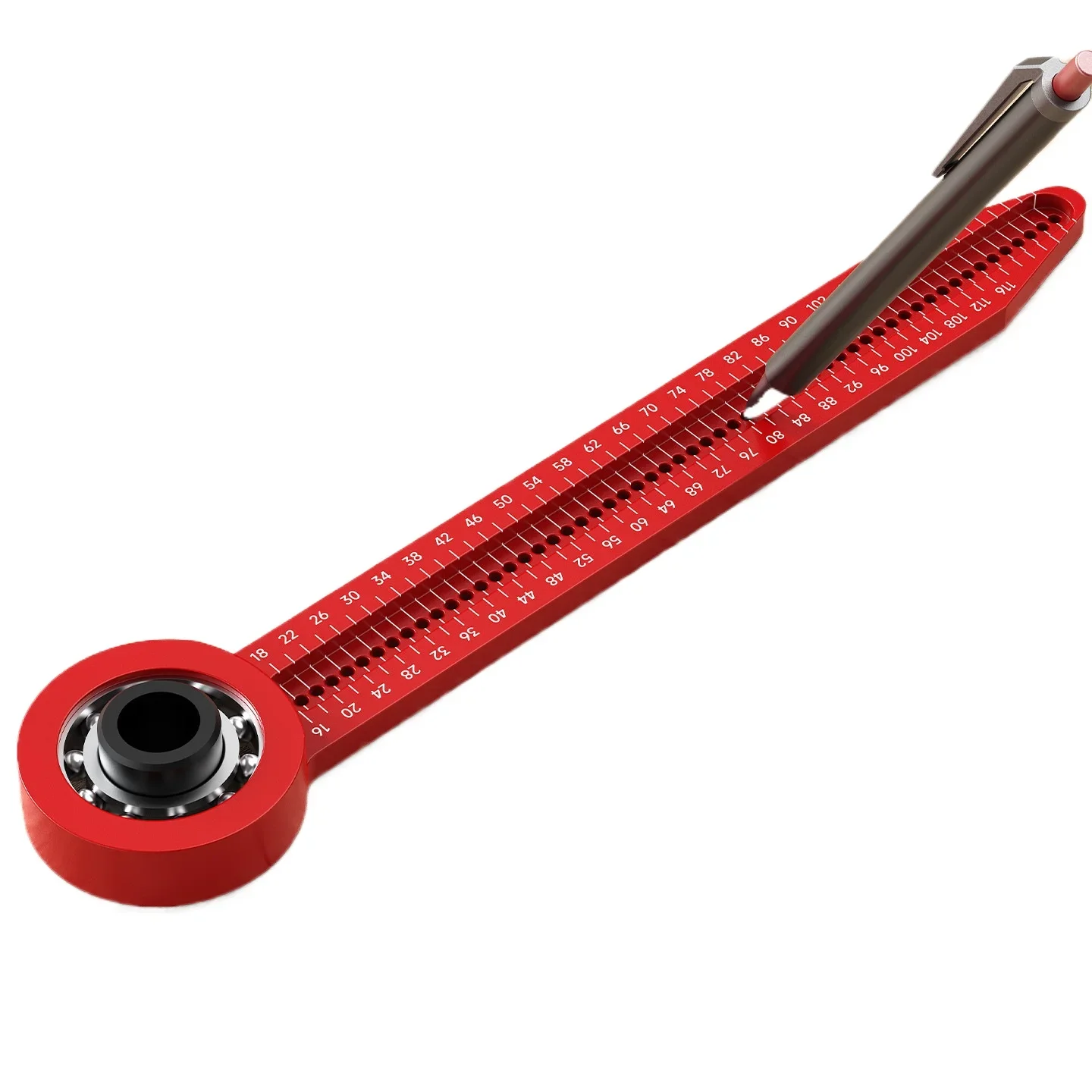 Aluminum Alloy Mini Drawing Compass Industrial Design Woodworking Engineering Hole Ruler