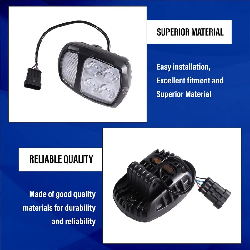 Efficientt-Forklift LED Headlight Assembly High Brightness 0009741403 For Linde Scheinwerfer