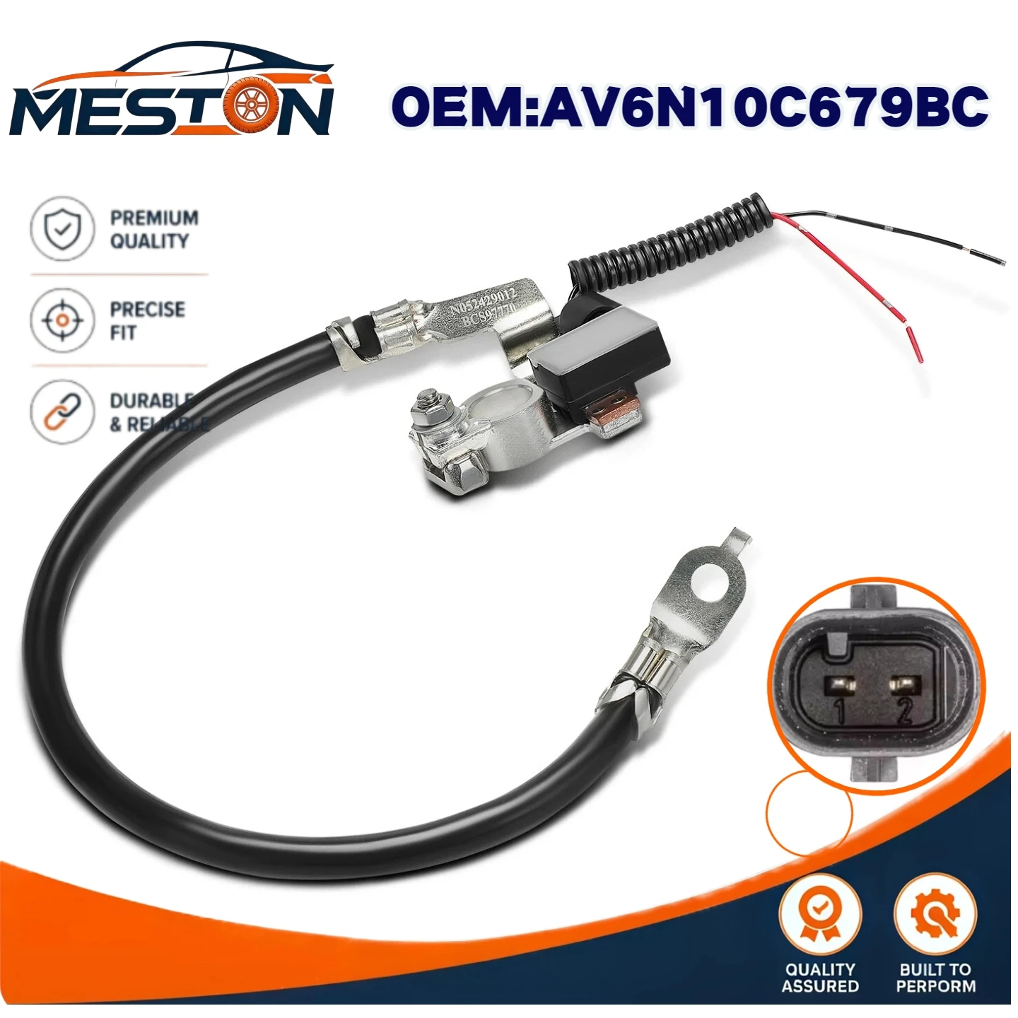 

AV6N10C679GB Automotive Battery Cable Negative Fits Ford Focus 2012-2018 Ford C-MAX 2013-2018 Ford Escape 2013-2019