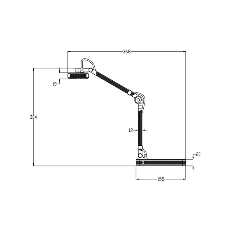 고속 카메라 Eloam 새로운 문서 카메라 KC8B01