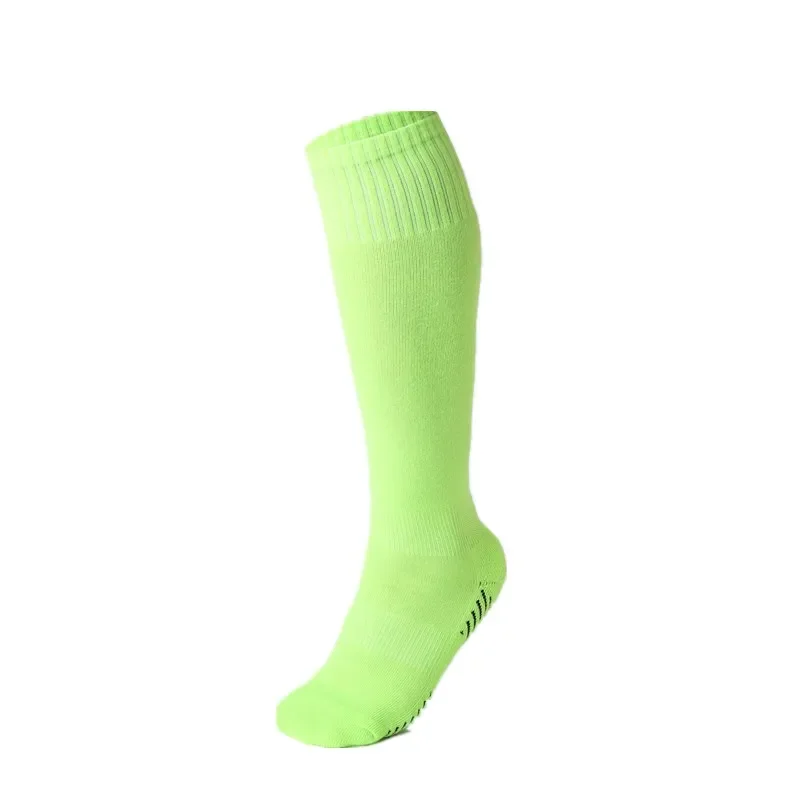 Infantil Sport Soccer Socks, Joelho Alto, Longo, Respirável, Toalha, Futebol, Corrida, Treinamento, Menino, Crianças, Nova cor