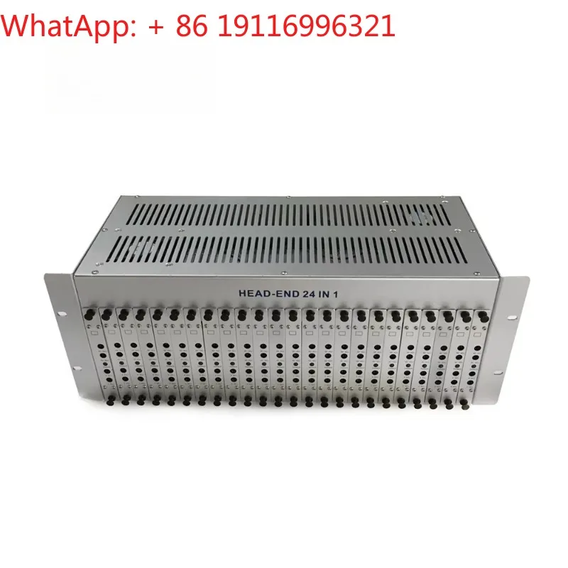 24 head-end fixed RF modulator adjacent frequency low-cost modulation