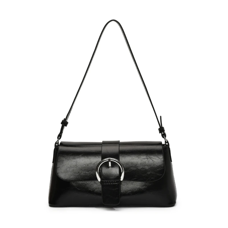 2025 Spring Women's Luxury Shoulder Crossbody Bag Practical PU Leather Underarm Purse Work Handbag With Adjustable Strap