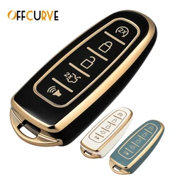 5 pulsanti Key Cover TPU Car Key Case per Ford Edge Explorer Escape Focus Taurus Flex per Lincoln MKS MKT MKX MKZ Navigator