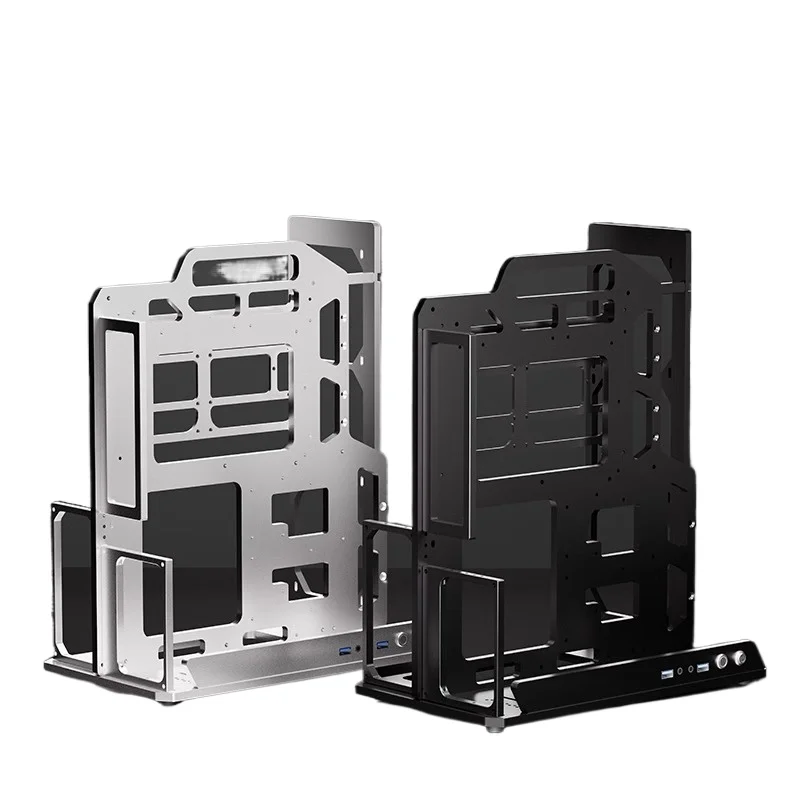 

Алюминиевый сплав Is Atx Open Case Matx с водяным охлаждением Портативная стойка EATX Настольный компьютер Itx