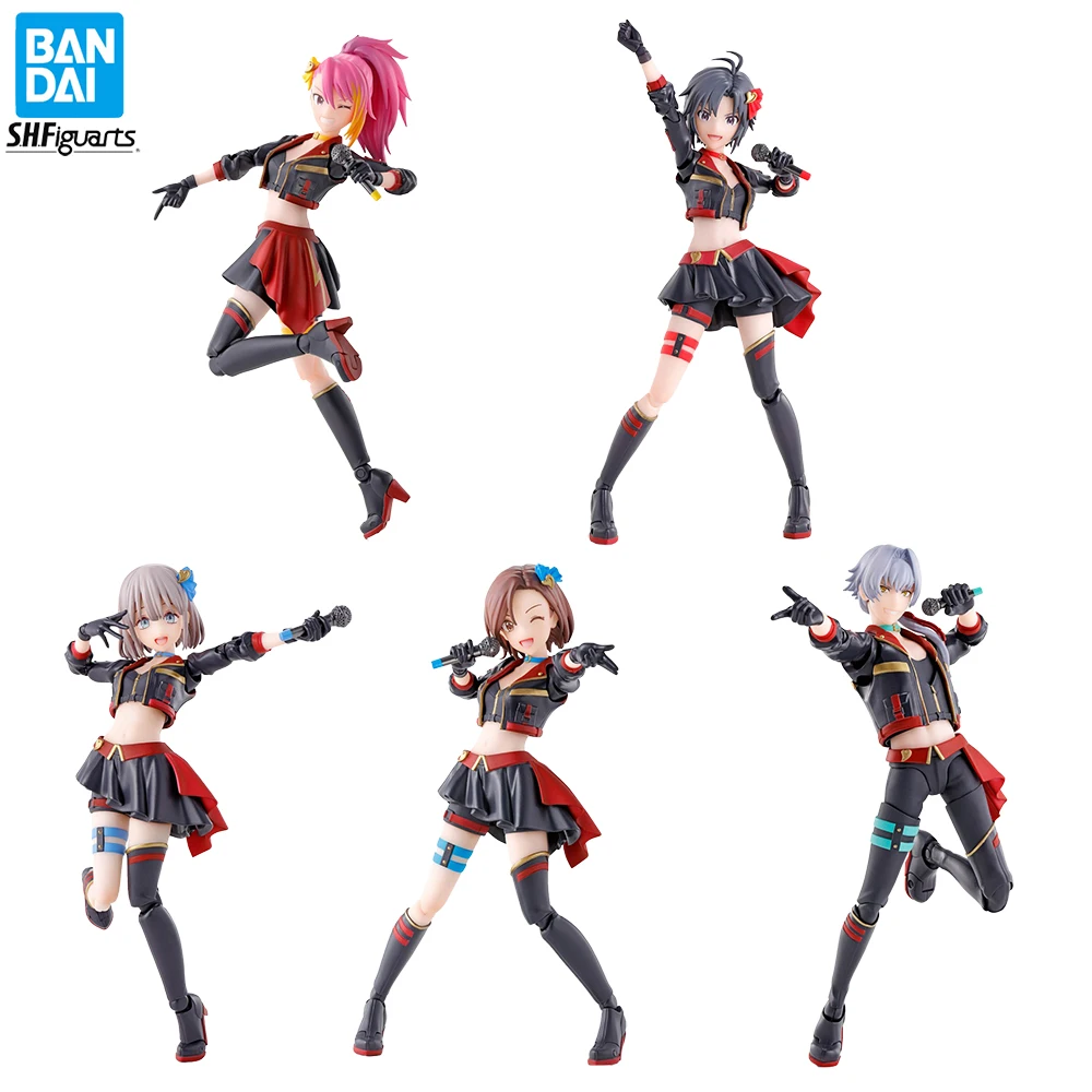 

In Stock S.H.Figuarts Serizawa & Mizuki & Maihama & Kikuchi & Kizaki Ren (THE iDOLM@STER: Shiny Colors) Action Figure Gift Toys