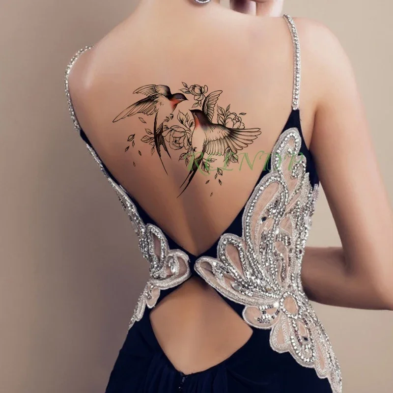 Waterproof Temporary Tattoo Sticker Angel Beauty Girl fake tatto flash tatoo tatouage Stickers leg arm back for girl women men
