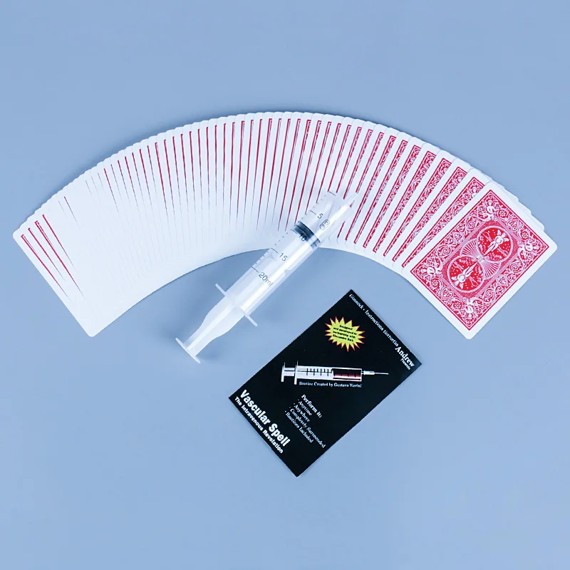 

Visual Needle Card Lookup Vsacular Spell Prophetic card Mind Card close-up item Illusion magic tricks prop