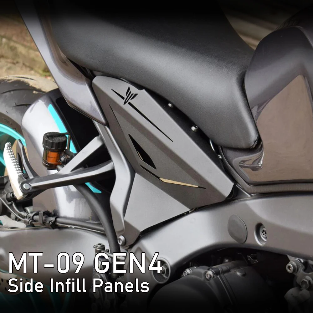 

For Yamaha MT-09 MT09 MT 09 24-25 Side Infill Panels Frame Decorate Panel MT09 Gen4 Frame Infill Panels 2025 MT09 Accessories