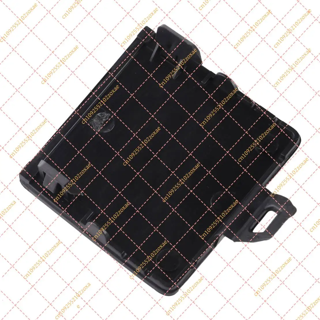 Rear Bumper Tow Hook Cover Cap Fit for 5 Series F10 F11 M-Sport 528i 535d xDrive 2014-2016 Black Plastic Trim Accessory
