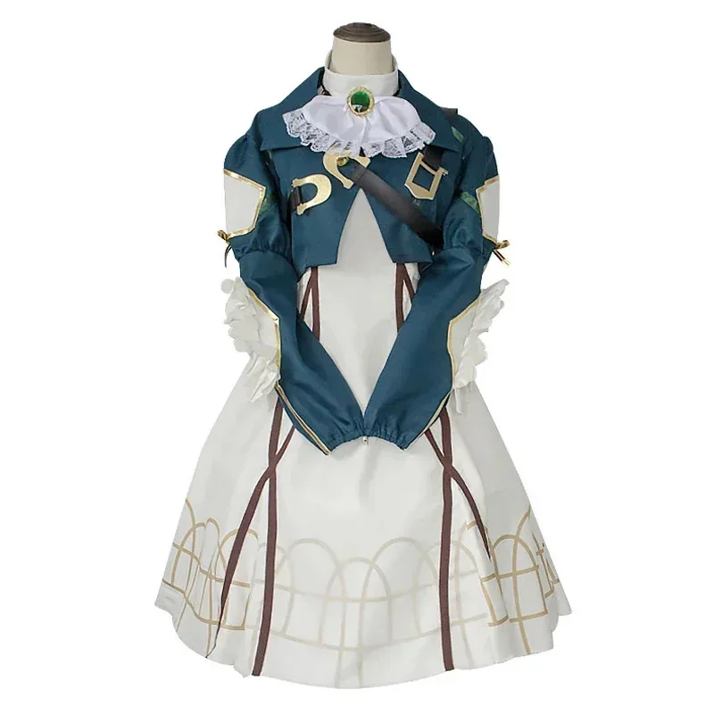 

Anime Violet Evergarden Cosplay Costume High Quality Princess Maid Dress Halloween Carnival Prom Skirt For Woman
