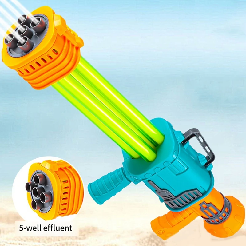 Brinquedo aquático para crianças e adultos, Pull-Out manual, grande capacidade, brinquedos para piscina, natação de verão, praia, combate aquático