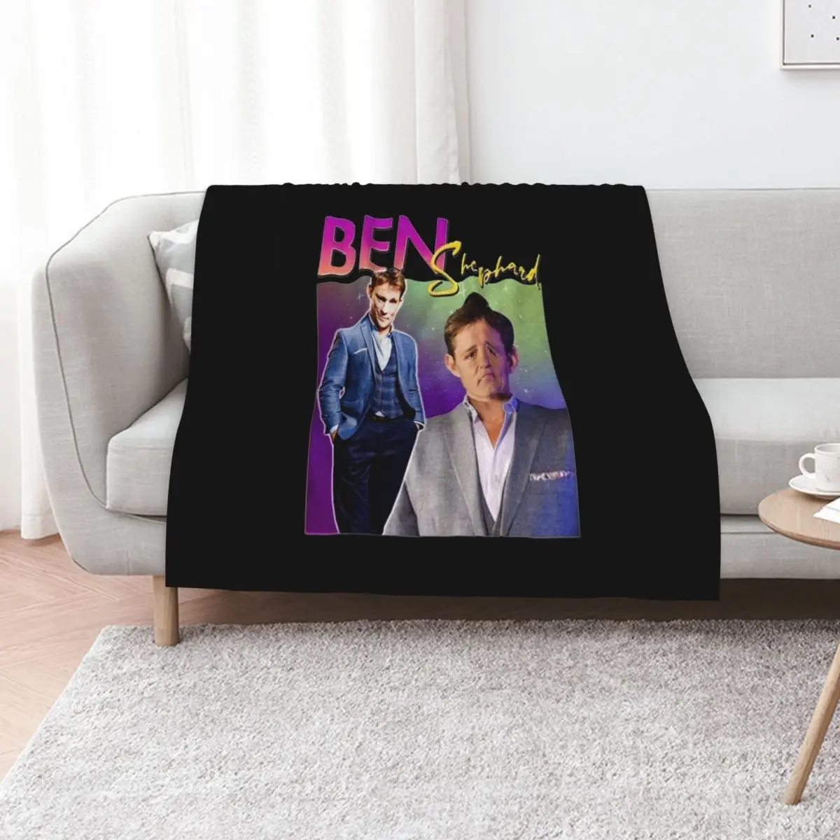 Ben Shepherd Throw Blanket sofa bed Furry decorative Luxury St blankets and throws Giant Sofa Blankets