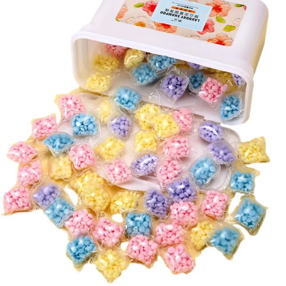 

100Pcs Softener Lasting Laundry Scent Booster Beads Household Cleaning Tools
