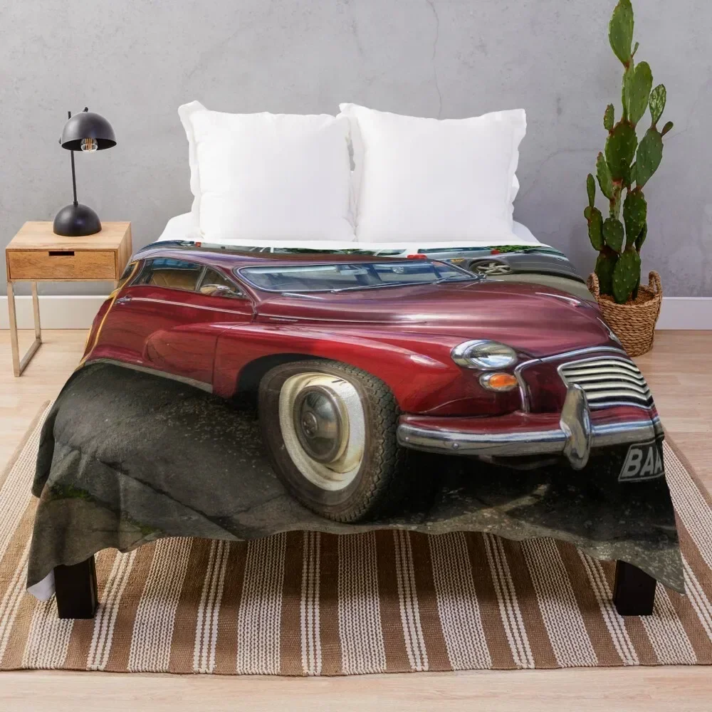 

Morris Minor 1000 Traveller Throw Blanket Durable Warm Blanket for Daily Home Use